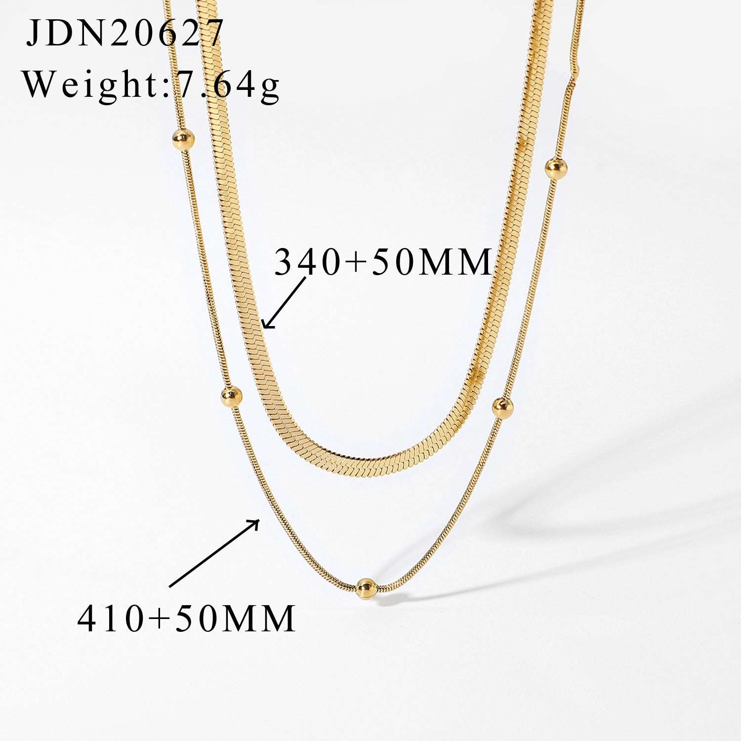 14K Gold Plated Neckband