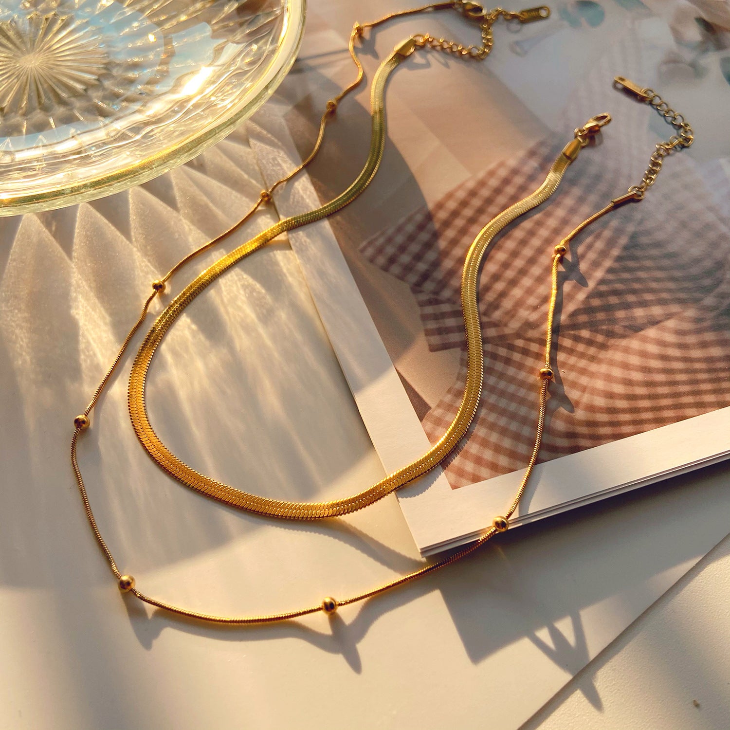 14K Gold Plated Neckband